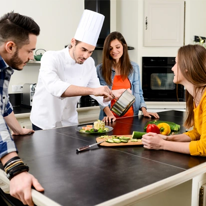 Apprendre avec un chef